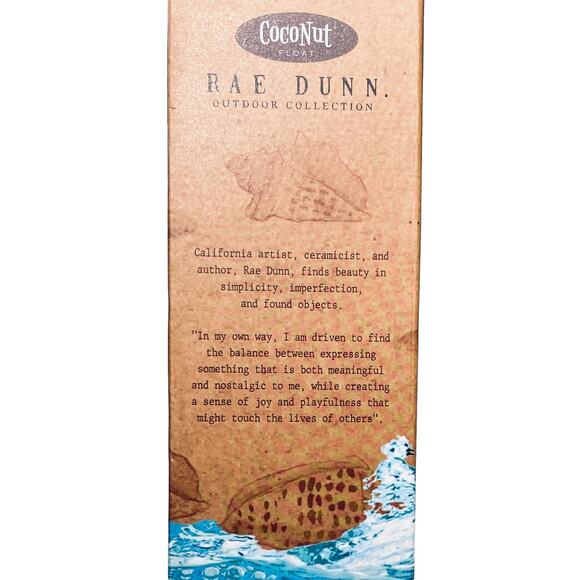 NEW Rae Dunn Swim Ring Pool Toy Float 'Play All Day' 32" Age 8+ - Picture 3 of 3